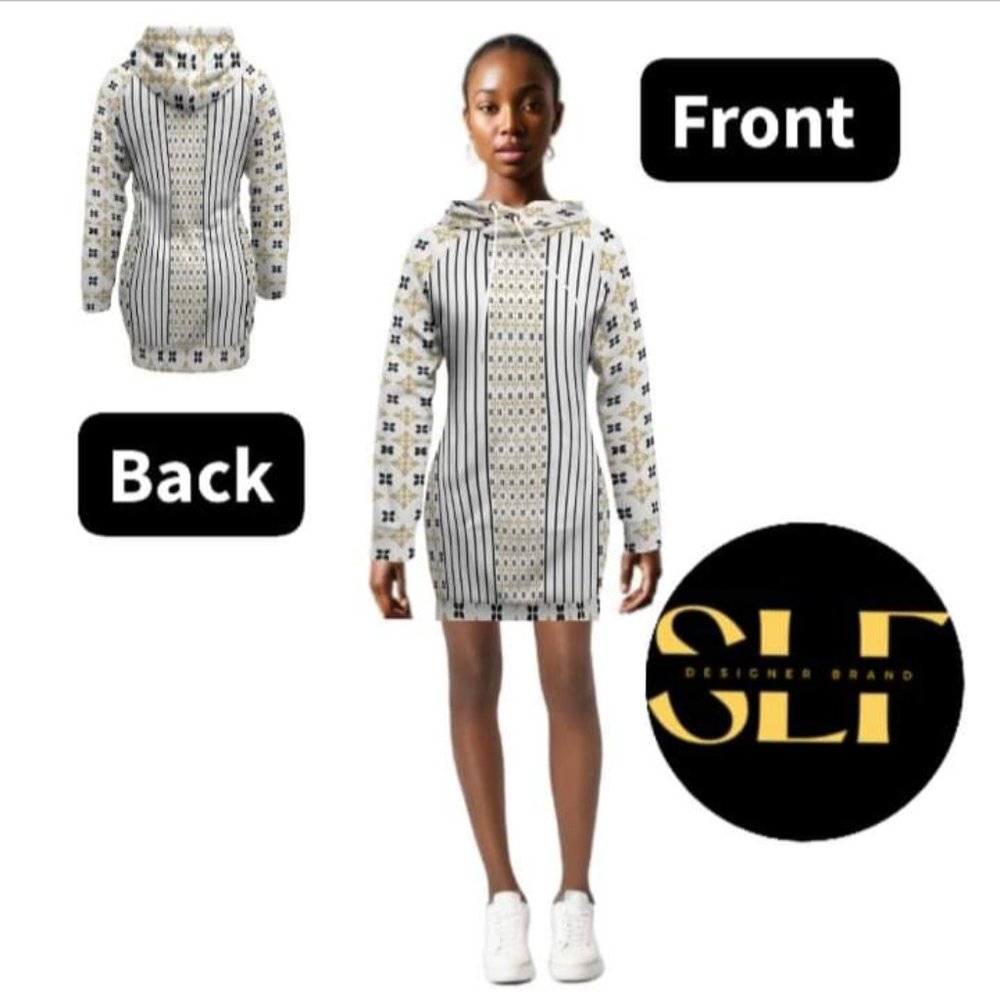 Designer brand SLF hoodie dress